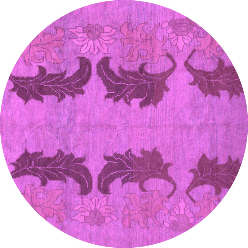 Tapis mauve Hymel, Rond 5 pi