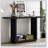 Mirod Elegant Minimalist Console Table with Curved Corners,Natural Wood Veneer,U-Base Design for Easy Placement ,Perfect for Displaying Your Treasures,Simple Assembly-18740989