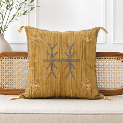 Solen Embroidered Pillow Cover
