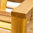 Acacia Wood Adjustable Backrest Outdoor Lounge Chair, Suitable for Gardens, Terraces, and Poolside Areas-599938601