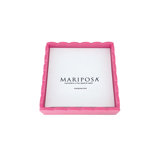 Orange Scallop Napkin Box with Insert