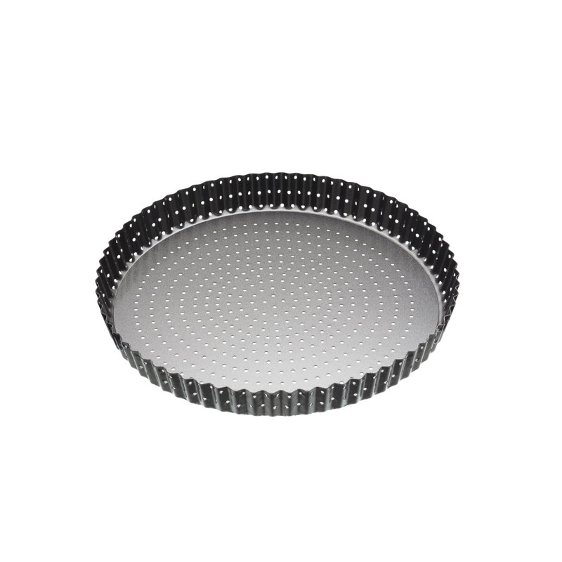 MasterClass Crusty Bake 28cm Non-Stick Fluted Round Flan / Quiche Tin