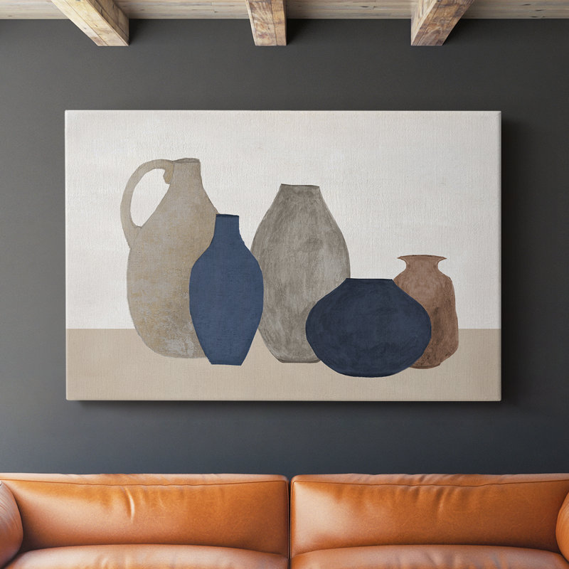 Vaisseaux simples - Cavas enveloppés de galerie, H 24 po x l 36 po
