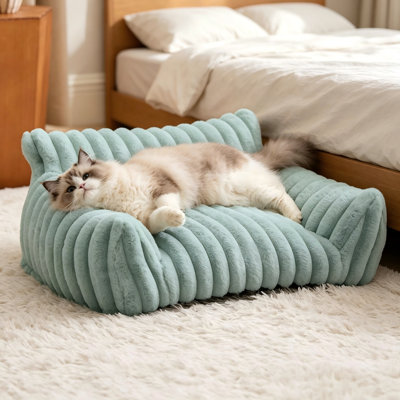 Garden Green Home Pet Sofa Bed, Detachable And Washable Outer Cover, Good Support, A Good Place For Cats To Rest At Home