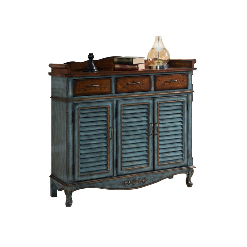 Buffet décoratif American Simple, Bleu