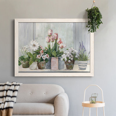 Cottage Grown - Reproduction d'art sur toile encadrée