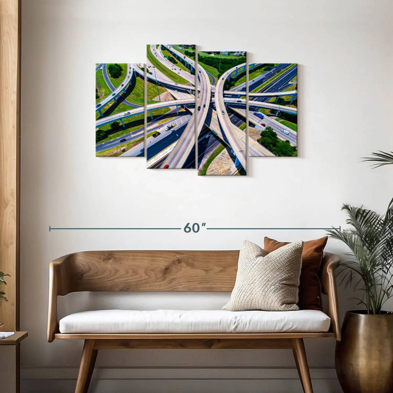 Mehar Austin Texas Super Highway, 27" H x 43" W