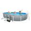Piscine ovale profonde de 52 pi x 30 pi de 52 po Blue Wave Martinique-6999817
