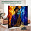 Cloison pliante 4 panneaux avec paravent Royal Jazz Saxophone