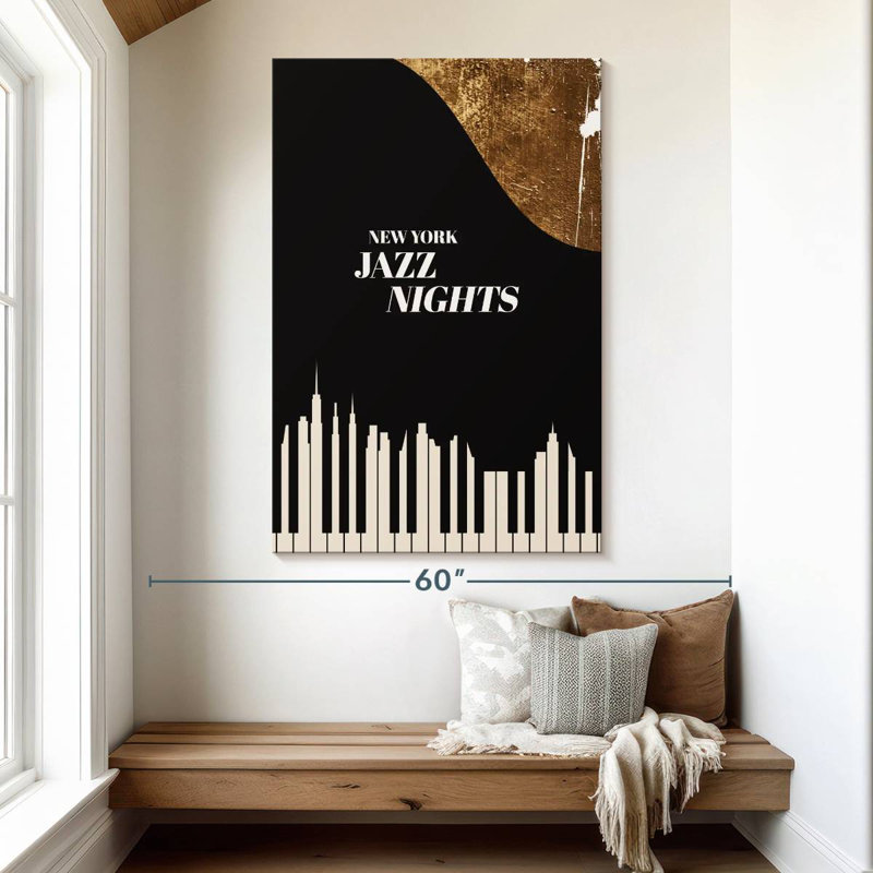 Abarca Jazz Nights, 51" H x 34" W