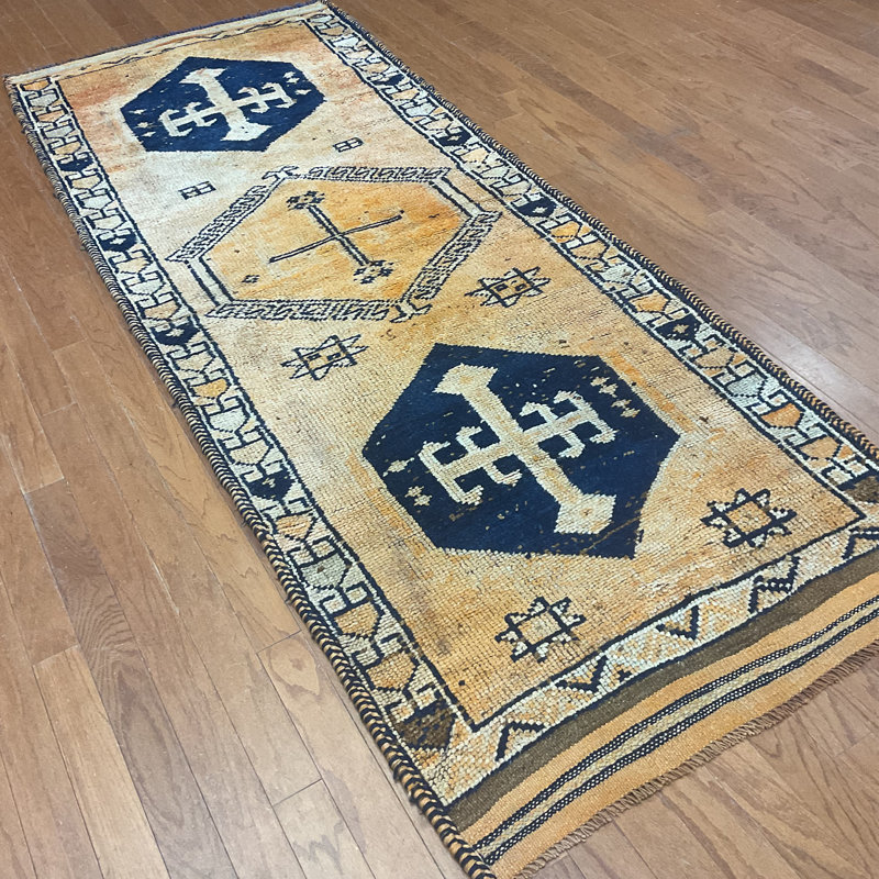 Dakota Fields Handmade Turkish Oushak Wool Runner