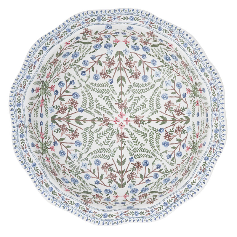 Villa Seville 12" Serving Bowl - Chambray