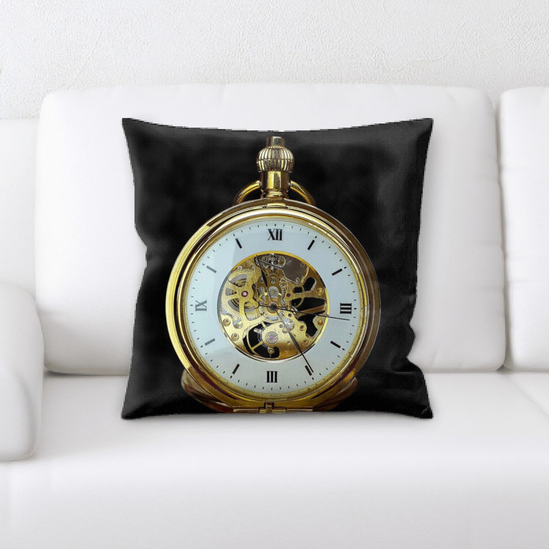 Coussin décoratif pocket watch