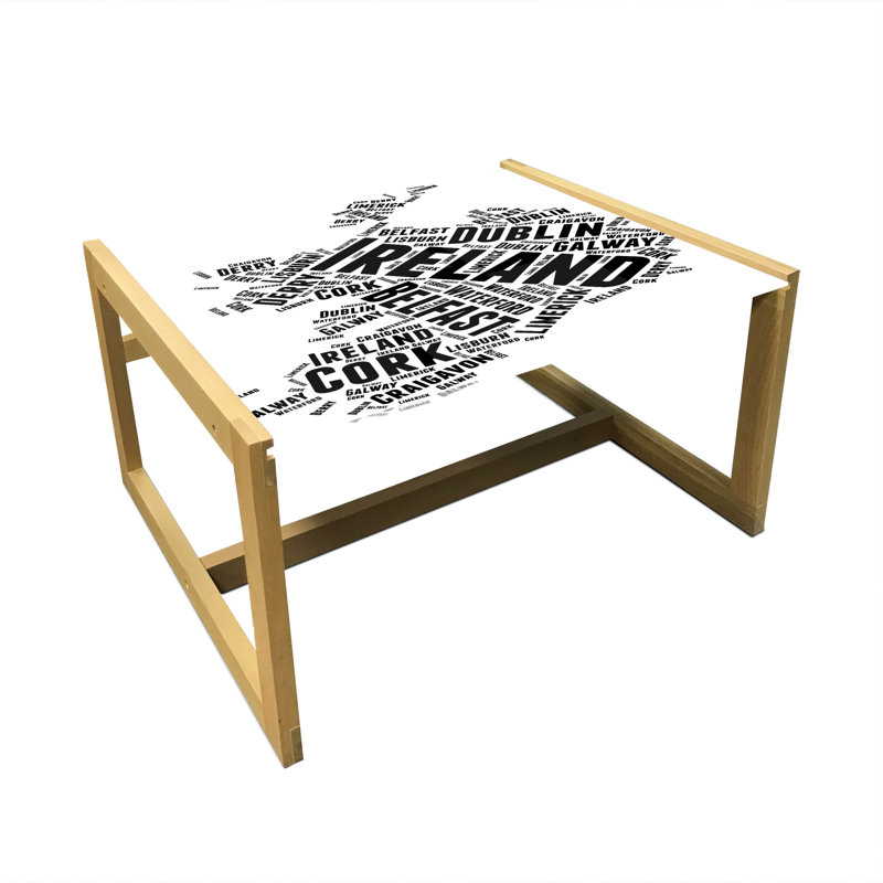 Jaking Sled Coffee Table, 62cm H x 74cm W x 40cm D