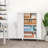 47.25-inch (approximately 120.0 cm) high-metal storage cabinet, office storage cabinet with 3 adjustable shelves, steel cabinet with 2 doors, high-leg storage rack suitable for home offices, kitchens, living rooms, bedrooms and bathrooms-196034837