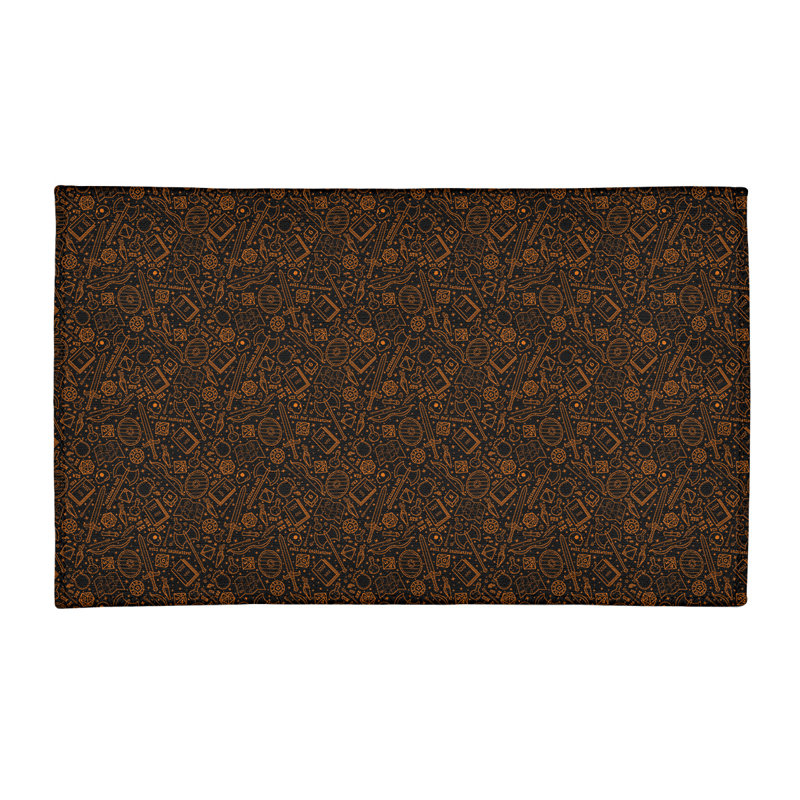 Tapis noir zone lines, Rectangle 3 pi x 5 pi