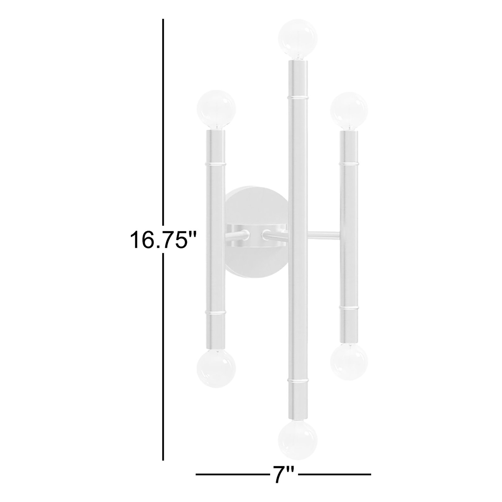 Hammons 6-Light Armed Sconce