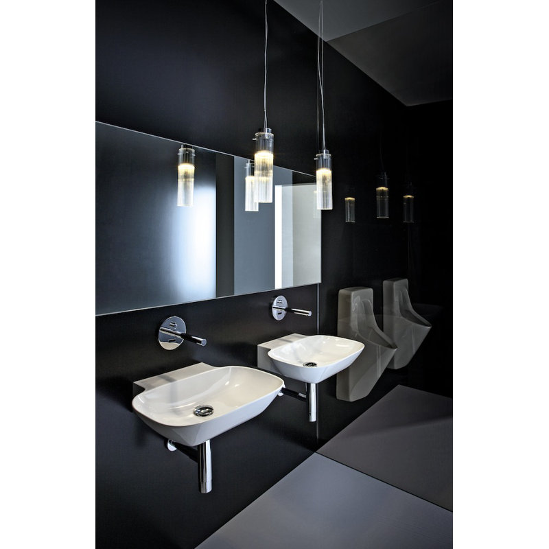 Ino 17.72'' W Single Vanity, Right Hinge, Single Hole, White Matte