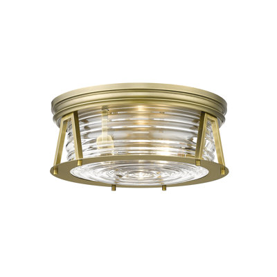Smithies Glass Flush Mount