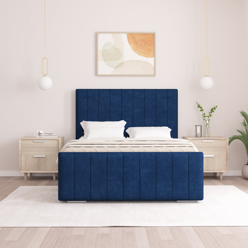 Scarlette Upholstered Bed Frame, Single (3'), Parliament