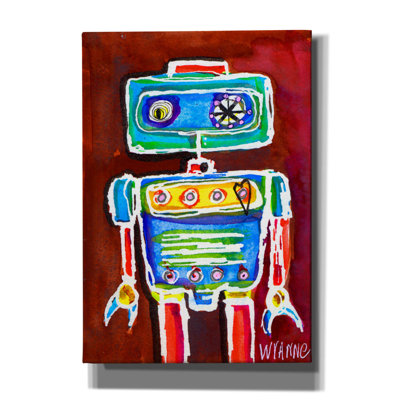 Robot Boy' by Wyanne, Canvas Wall Art