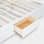 Lit plateforme avec 2 tiroirs de rangement-106296299