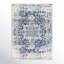 Tapis oriental bleu marine pur / gris clair Hillsby-22619068