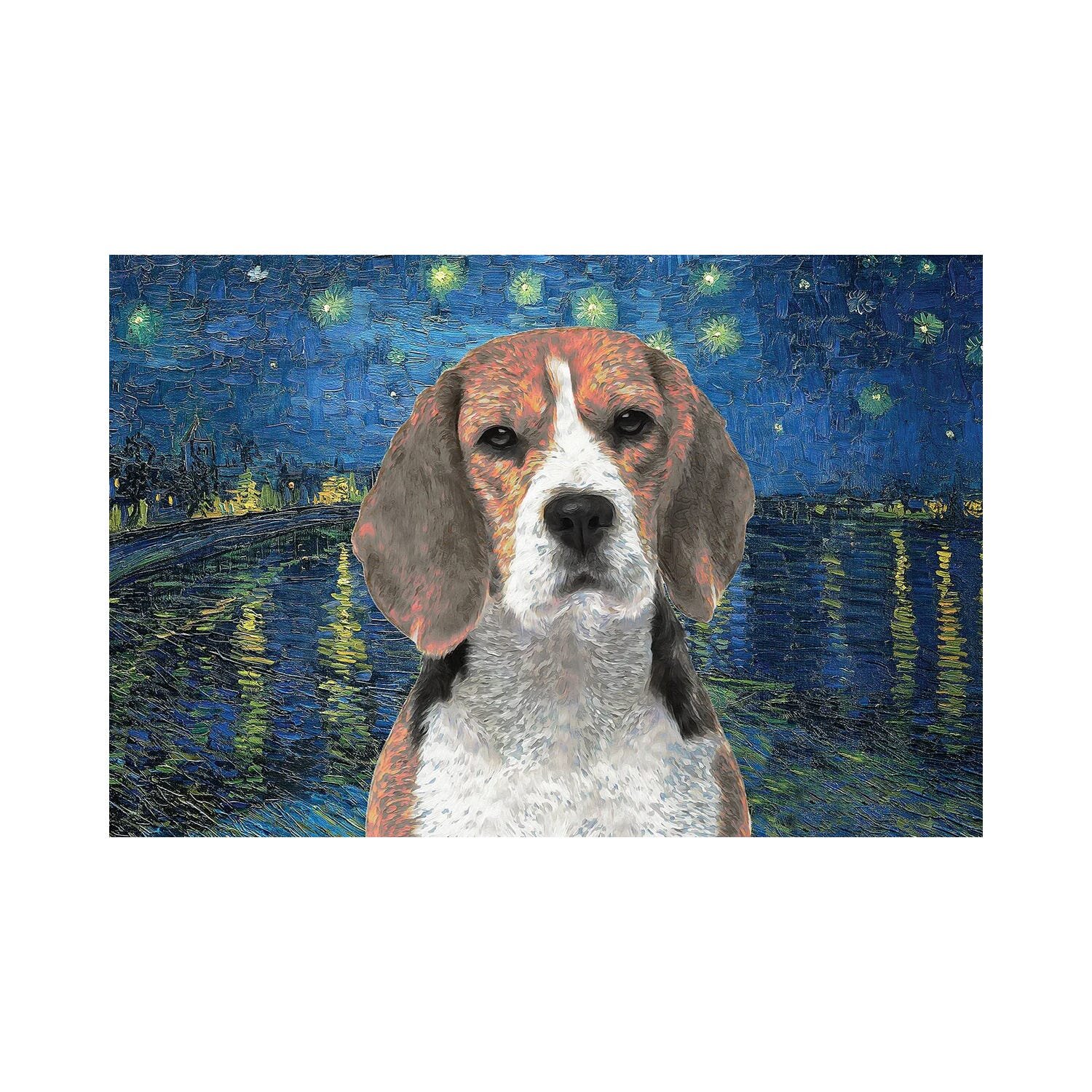 DIY Diamond Painting Cross Stitch Beagle Dog Pet Home Decor Full