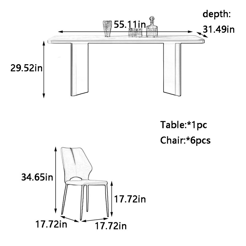 Humphery, 29.52"H x 55.11"L x 31.49"W