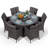 Karcher 6 Seater Dining Set with Cushions and Parasol