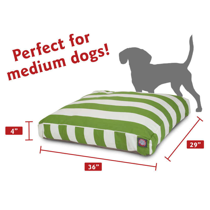 Lit pour animaux Majestic, Moyen (l 29 po x P 36 po x H 4 po), Sauge