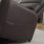 Fauteuil relevable en similicuir brun foncé Bentley-2046171268
