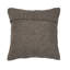 Coussin de Noël en laine feutrée à la main - Couronne PEACE en gris naturel - 20 po-422690430