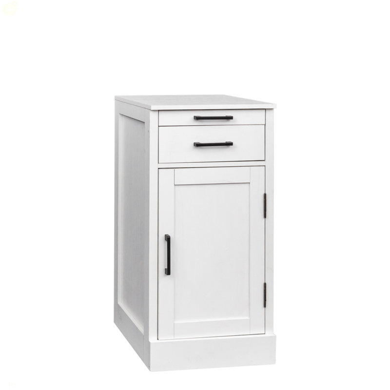 Armoire modulaire pour bar à vin avec huche pour salle à manger, Blanc