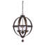 Lustre globe à 5 lumières Wilburton