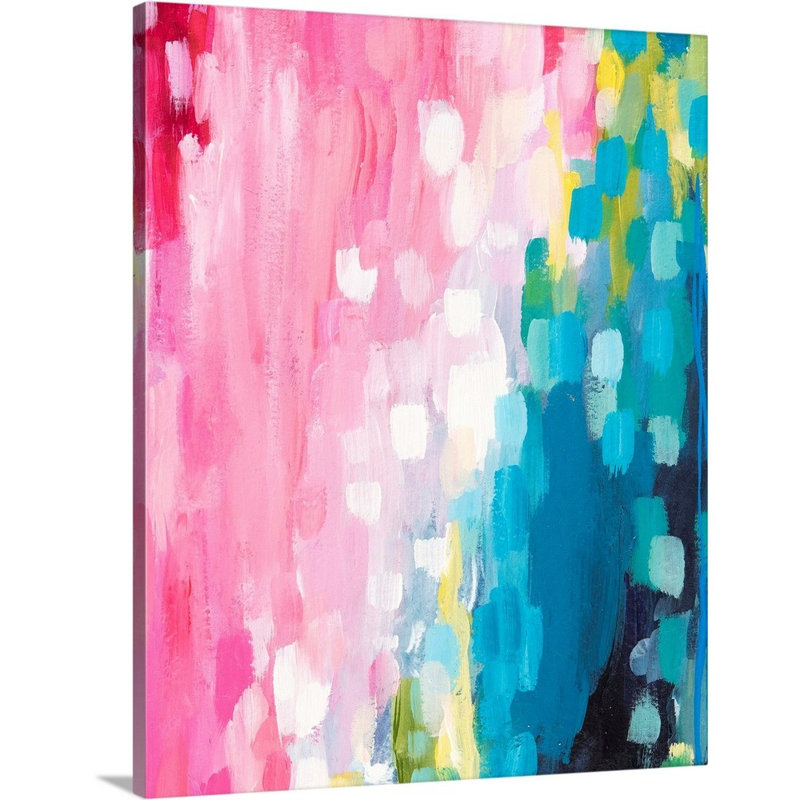 "July refresh" par Amira Rahim, reproduction d’art sur toile, H 14 po x l 11 po x P 1,25 po, Toile tendue