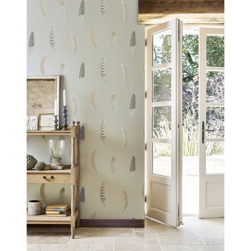 Lismore 10.05m x 52cm Wallpaper Roll, Grey