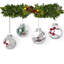 8cm Glass Bauble