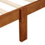 Et lit plateforme simple en bois avec tête de lit et - Convient au matelas, facile à assembler, sans sommier tapissier, taille simple requise, à assembler,