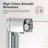 44"-48"W*72" H Semi-Frameless Double Sliding Shower Door, Bypass Shower Door, 1/4" (6Mm) Thick SGCC Tempered Glass Door, Chrome-123210078