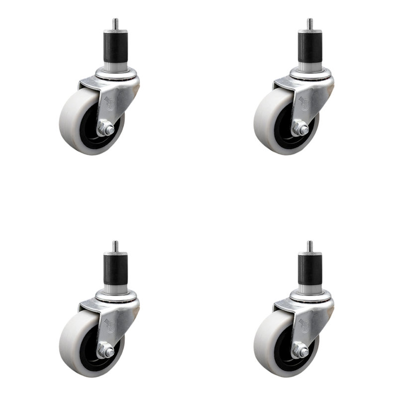 Thermoplastic Rubber Expanding Caster