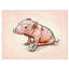 « sourire porc », impression-29491322-34272975
