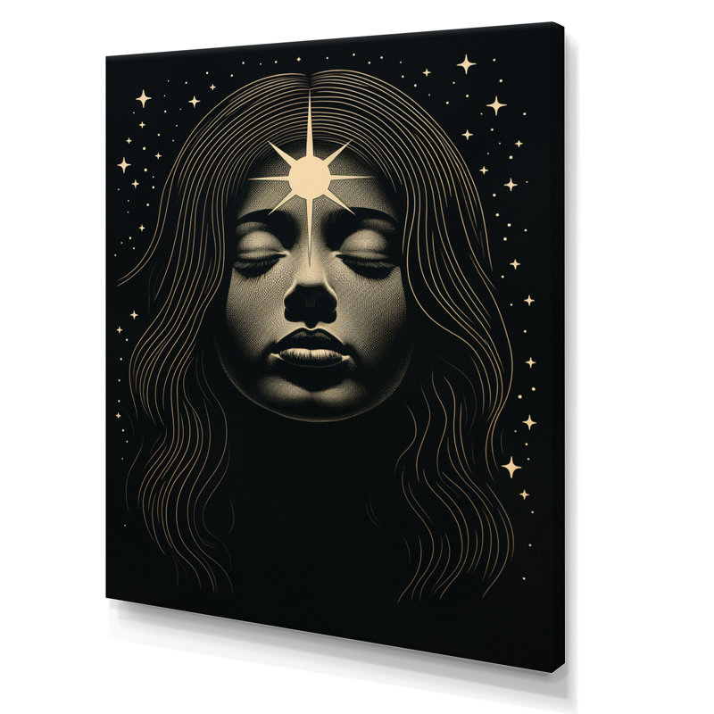 Spiritual Insight II sur impression sur toile, Toile tendue, H 20 po x l 12 po x P 1 po