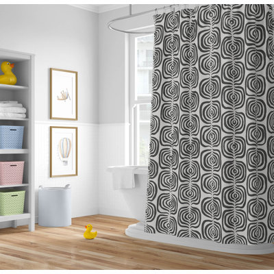 Tartan Block Ultra-Thin Lightweight Shower Curtain