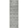 Glam Geometric Gray Silver Area Rug