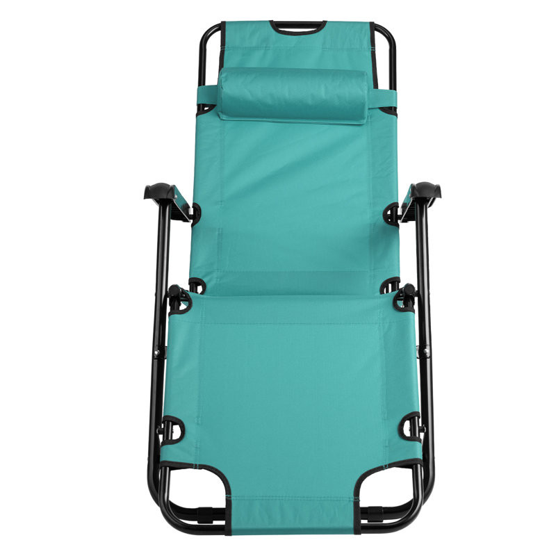 Extendable Folding Recliner – Dual-purpose Chair (37.4"×4.33"×23.62" Folded Size), Patio/balcony/camping/indoor Use Must-have
