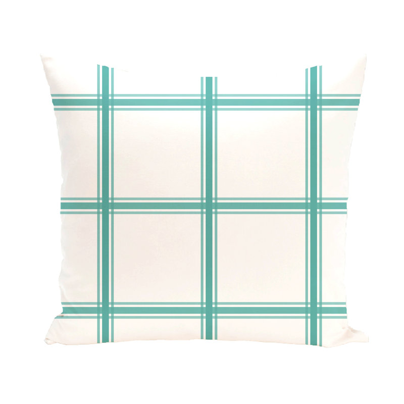  Housse et insert de coussin d'extérieur carré / rectangulaire, Jade, H 16 po x l 16 po