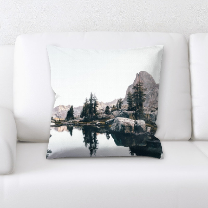 Microsuede Throw Pillow