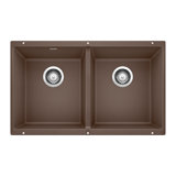 Precis SILGRANIT 29" L X 18.13'' W Double Bowl Undermount Kitchen Sink