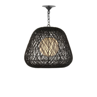 Luminaire suspendu noir Osbert
